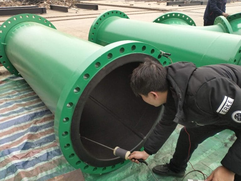 rubber lined pipe advantages