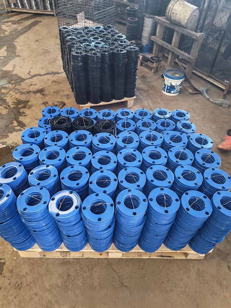 powder coated flange rubber expansion joint